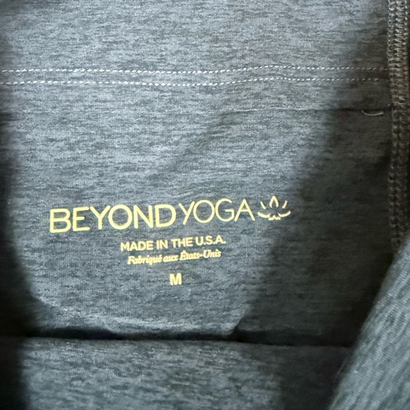Beyond Yoga Blue Heathered Leggings Super Soft Size Medium - Picture 3 of 7